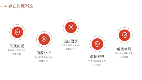 突破自我奋勇前进红色汇报PPT模板