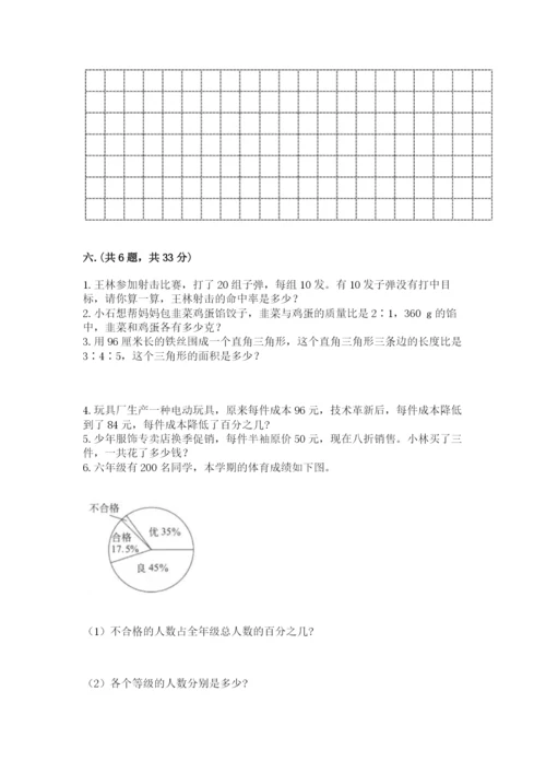 小学数学六年级下册竞赛试题精品【含答案】.docx