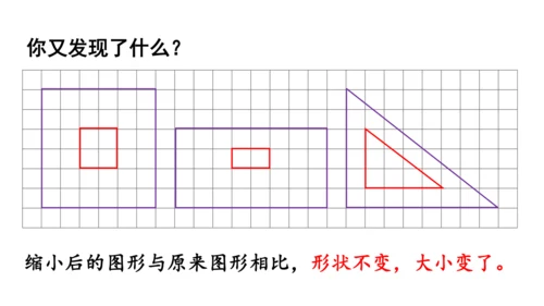 2024（大单元教学）人教版数学六年级下册4.8  图形的放大与缩小课件（共21张PPT)