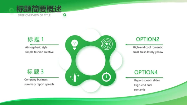 绿色医疗医药代表工作汇报动态PPT