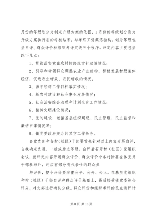 五津镇临江村党组织展开“三分类三升级”活动实施方案.docx