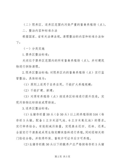 镇畜禽养殖污染专项整治方案.docx