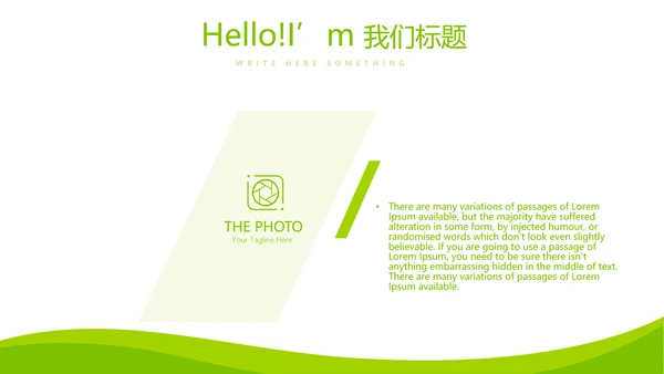 绿色清新大气医药代表工作汇报动态PPT