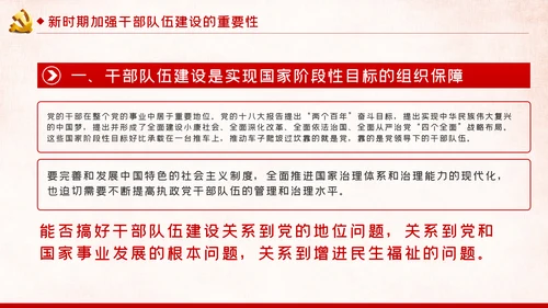 新时代怎样打造忠诚干净担当的高素质干部队伍PPT党建党课