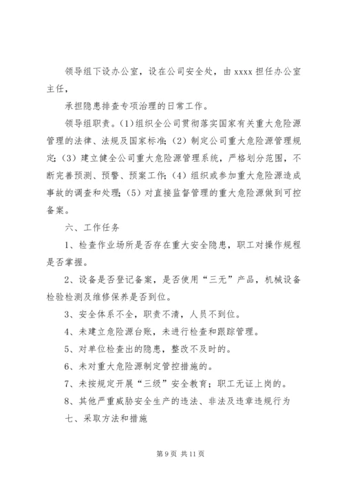 重大事故隐患治理方案 (4).docx