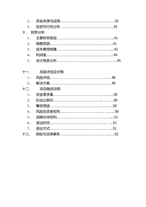 桃源集团度假型酒店创业计划书.docx