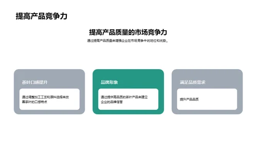 茶叶质量升级攻略