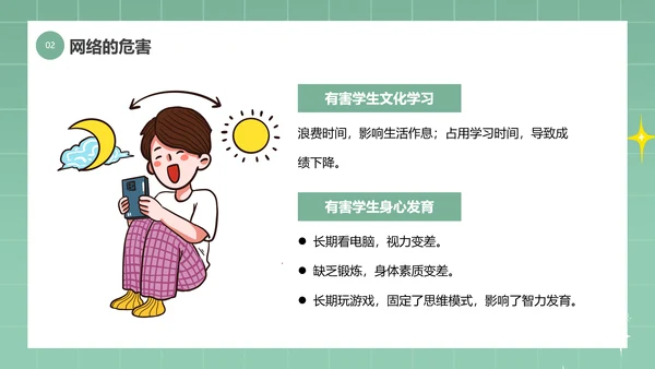 中小学生网络安全教育ppt模板