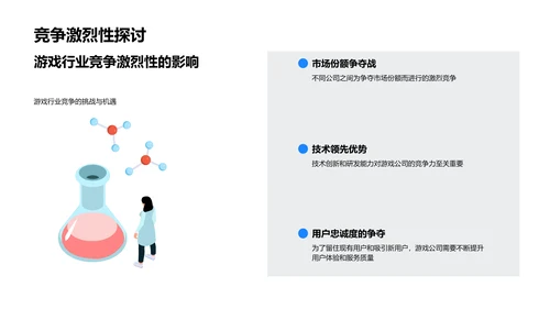 游戏业绩季报PPT模板