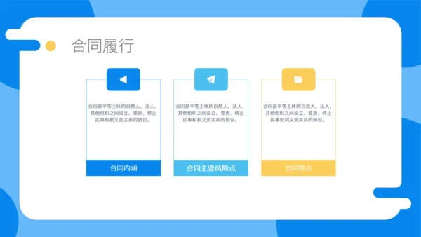 合同法实务培训通用PPT模板