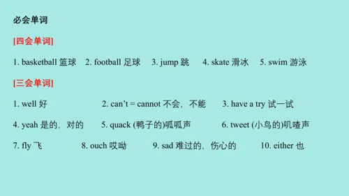 Unit 4 （复习课件）-2023-2024学年四年级英语上册期末核心考点集训（译林版三起）》