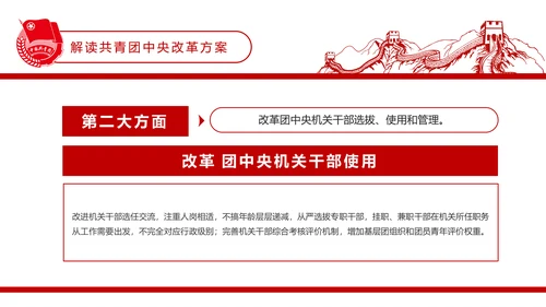 共青团中央改革方案学习教育党课PPT模板