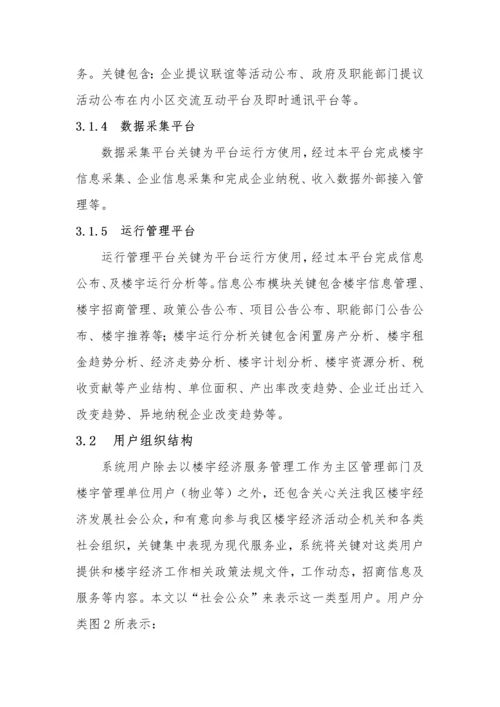 楼宇经济管理云平台建设方案模板.docx