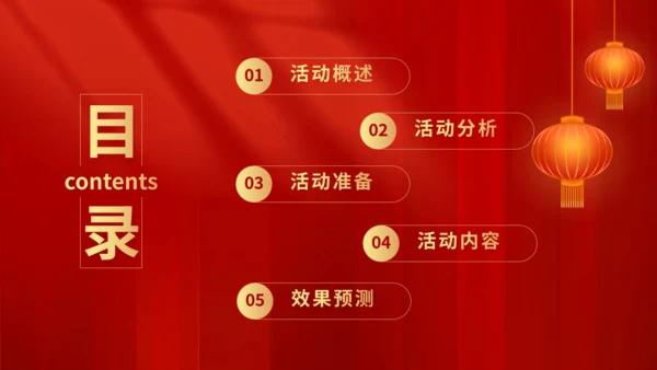 商场闹元宵暖场活动方案通用PPT模板