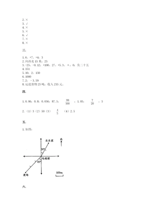 冀教版小升初数学模拟试题精品（精选题）.docx