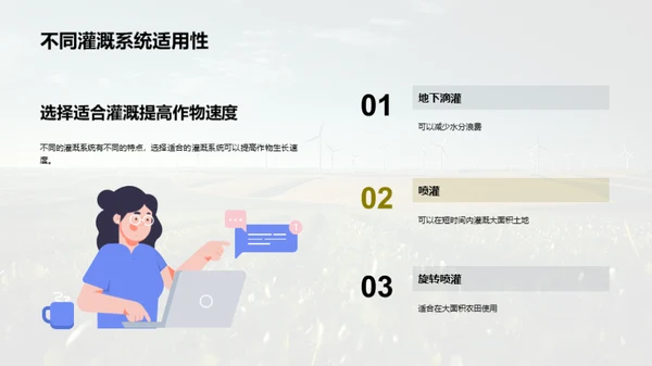 赋能农业：精准灌溉