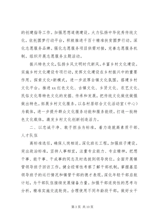 乡镇某年党建工作要点.docx