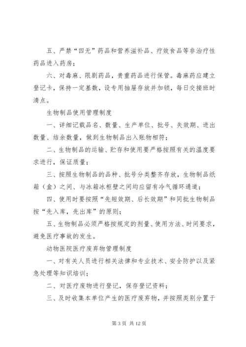 宠物医院管理制度.docx