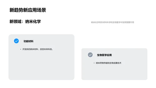 化学科学未来展望PPT模板