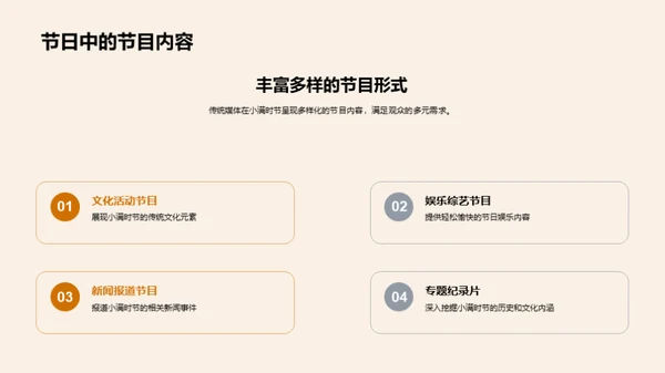 小满季节与传媒影响力