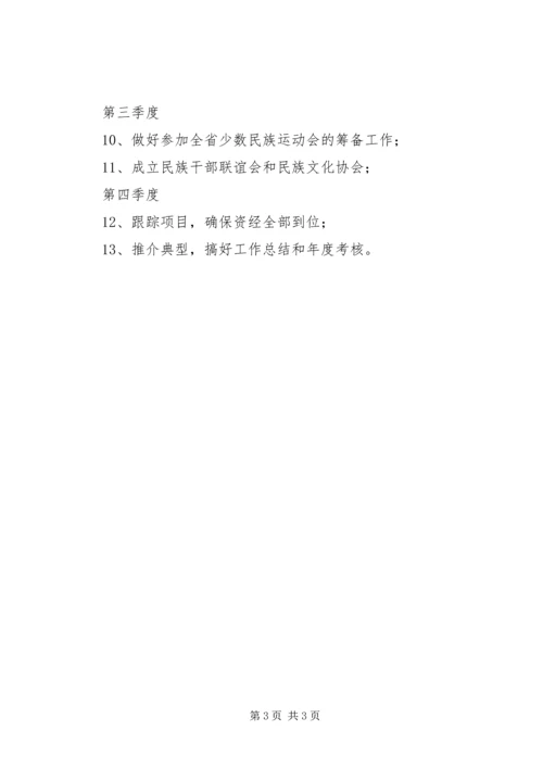民宗局XX年工作计划范文.docx