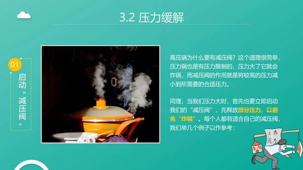 企业管理之员工压力管理PPT模板