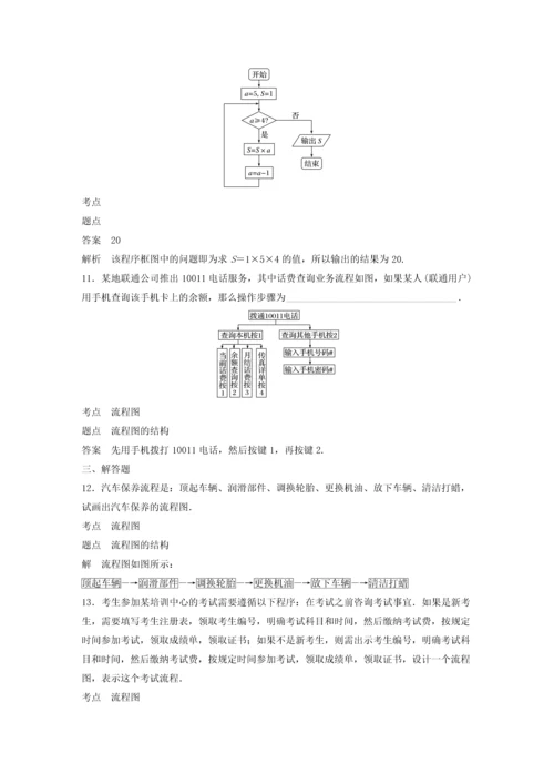 2018高中数学框图41流程图同步学案新人教A版.docx
