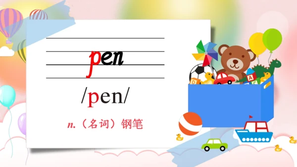 Unit 1 Hello单词导学课件（23张PPT)