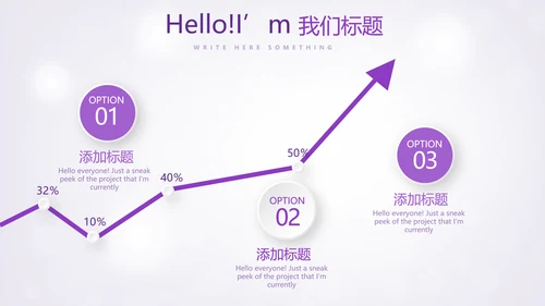 紫色唯美公司员工生日会电子相册动态PPT模板