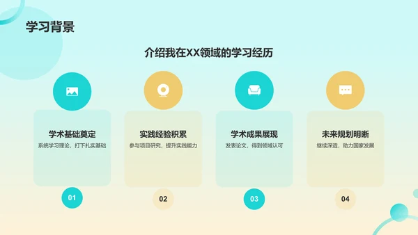 绿色3D风奖学金申请PPT模板