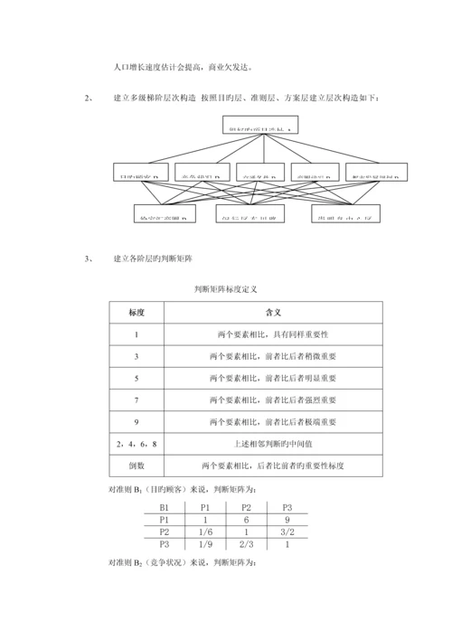 商业地产项目选址系统分析.docx