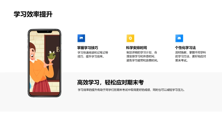 初三中考备战指南PPT模板