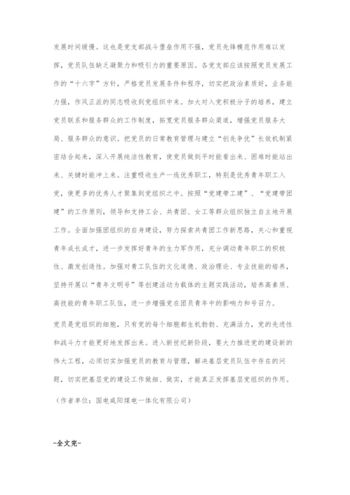 国有企业基层党员队伍中存在的问题与对策建议.docx