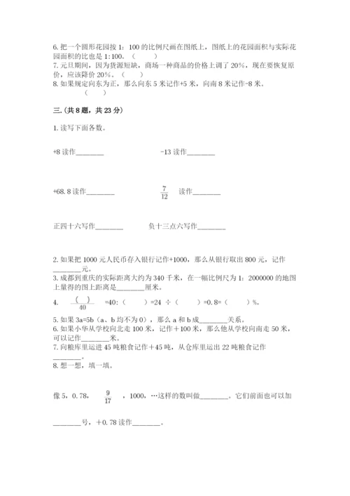 苏教版数学小升初模拟试卷精品【模拟题】.docx