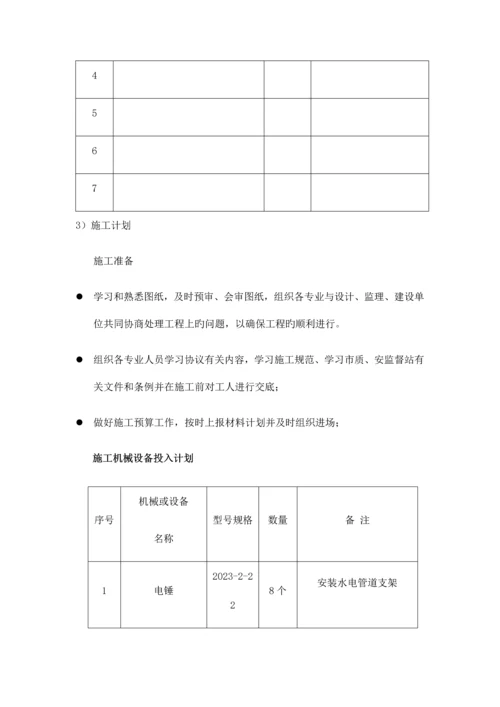 水电安装施工方案.docx