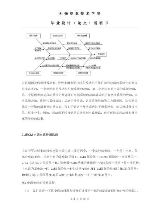 汽修51602 王超毕业论文完整版.docx