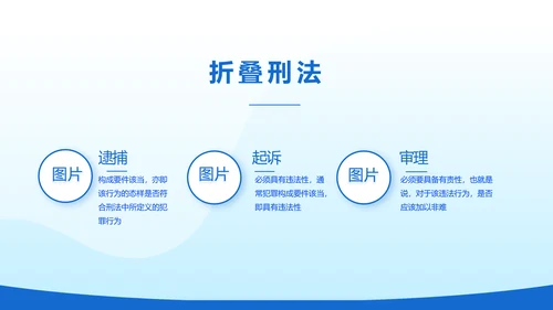 蓝色大气法律律法讲座宣传动态PPT