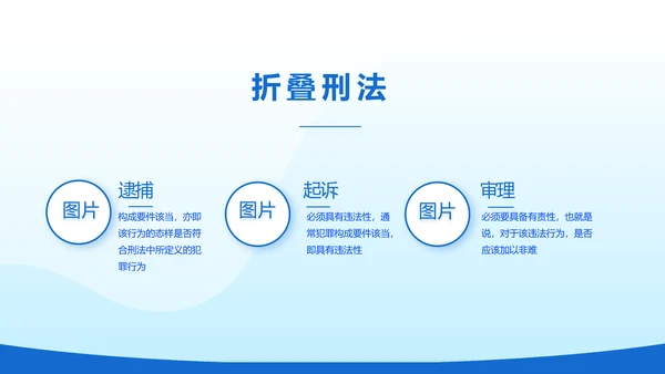 蓝色大气法律律法讲座宣传动态PPT