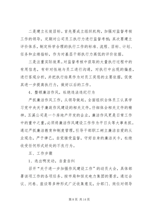 转职能转方式转作风实施方案.docx