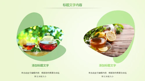 时尚唯美茶文化品茶论道茶园PPT模板