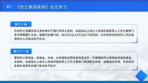 2024年新修订烈士褒扬条例解读全文学习PPT课件