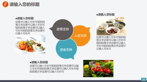 公司业务竞争团队合作PPT模板