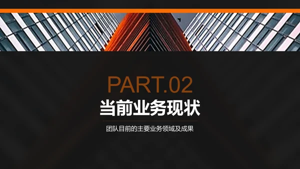 橙色商务风创业团队与未来规划PPT模板