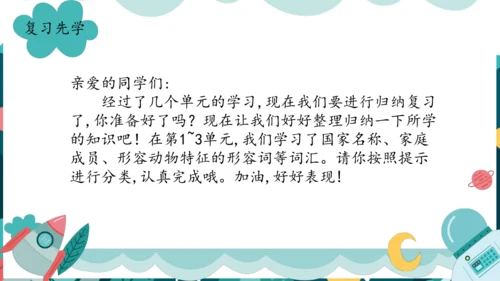 人教PEP版英语三年级下册 Recycle 1 课件(共74张PPT)