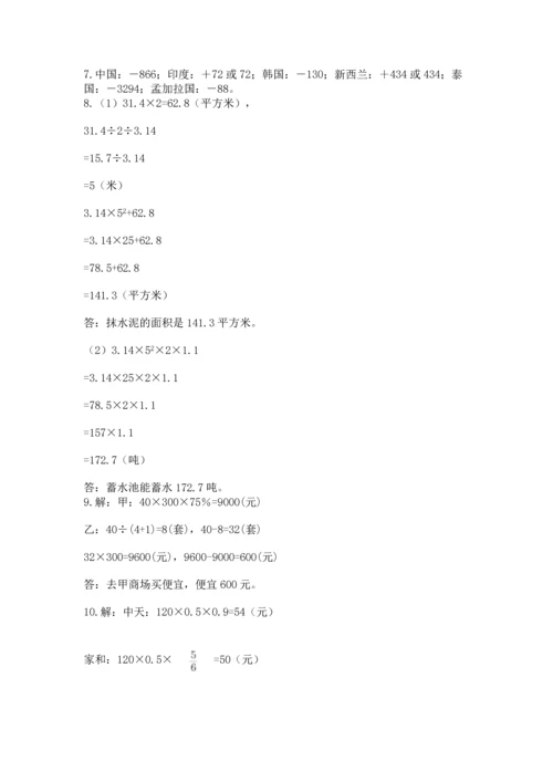 小升初数学应用题50道精品【历年真题】.docx