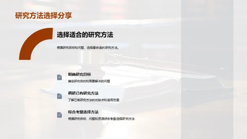 法学探究之路