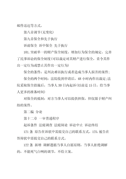 民事诉讼法讲座心得5篇