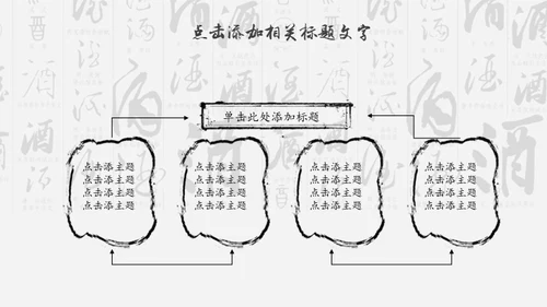 中国风酒文化宣传通用PPT模板