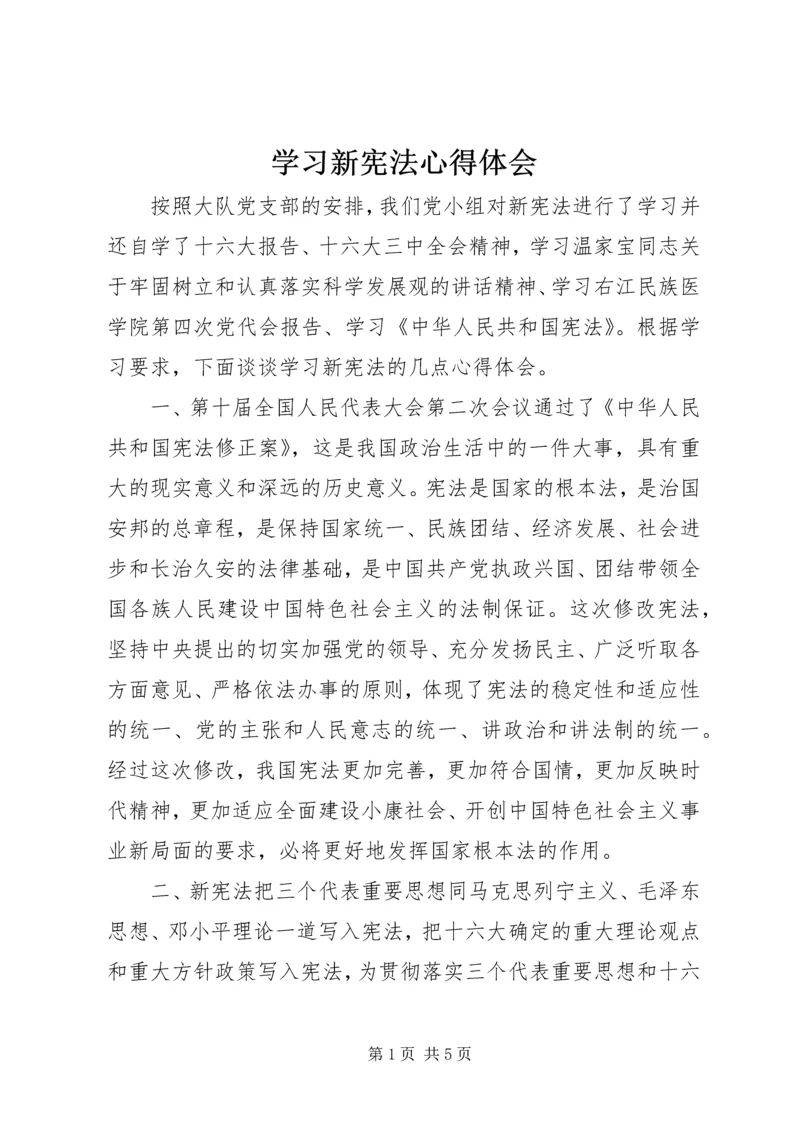 学习新宪法心得体会 (2).docx