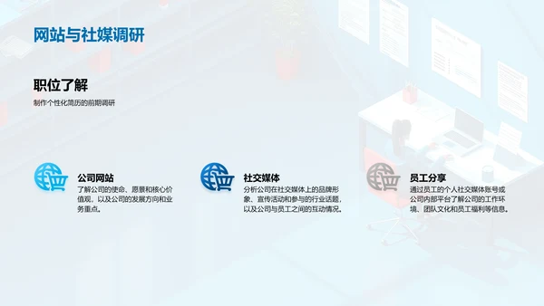 精准求职PPT模板